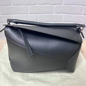 Loewe Small Puzzle Edge Bag in Calfskin
